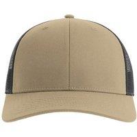 Atlantis Men's Bryce 5 Panel Trucker Cap in Khaki