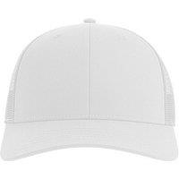Atlantis Men's Bryce 5 Panel Trucker Cap in White