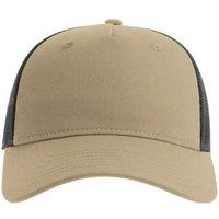 Atlantis Men's Zion 6 Panel Trucker Cap in Khaki