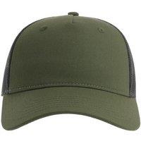Atlantis Men's Zion 6 Panel Trucker Cap in Olive