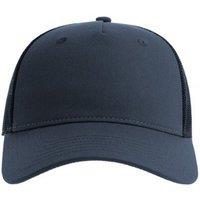 Atlantis Men's Zion 6 Panel Trucker Cap in Navy