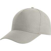 Atlantis Men's Recy Five Polyester Baseball Cap in Grey