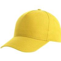 Atlantis Men's Recy Five Polyester Baseball Cap in Yellow