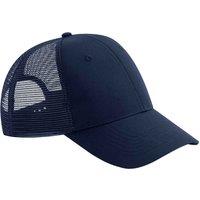 Beechfield Men's 6 Panel Trucker Cap in Navy