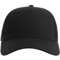 Atlantis Men's Zion 6 Panel Trucker Cap in Black