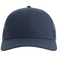 Atlantis Men's Bryce 5 Panel Trucker Cap in Navy