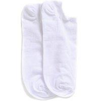 Pavers Men's 3-Pack No Show Ankle Socks in White | Size: S/M