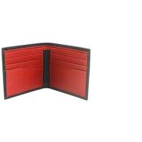 Eastern Counties Leather Men's Carter Leather Slimline Card Wallet in Black