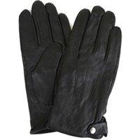 Eastern Counties Leather Men's Classic Leather Winter Gloves in Black | Size: XL