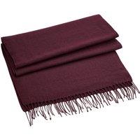 Beechfield Men's Classic Woven Scarf in Burgundy