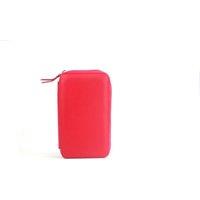 Eastern Counties Leather Men's Kendra Travel Leather Wallet in Red