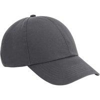 Beechfield Men's Cotton 6-panel Cap in Mid Grey