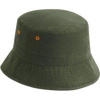 Beechfield Men's Polyester Bucket Hat in Olive | Size: Large/XL