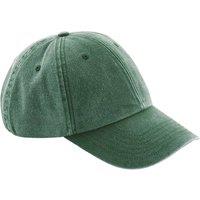 Beechfield Men's Vintage Low Profile Cap in Bottle Green