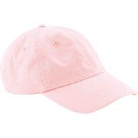 Beechfield Men's 6 Panel Cotton Baseball Cap in Pink