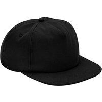 Beechfield Men's 5 Panel Cotton Cap in Black