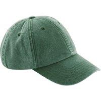Beechfield Men's Vintage Low Profile Cap in Bottle Green