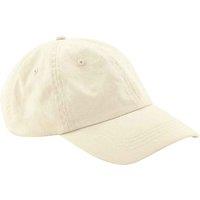 Beechfield Men's Cotton Baseball Cap in Natural