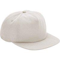 Beechfield Men's Cotton 5 Panel Baseball Cap in Light Sand