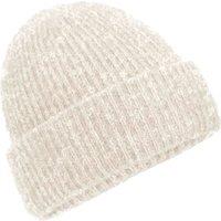 Beechfield Men's Ribbed Beanie in Beige