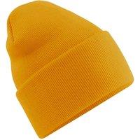 Beechfield Men's Original Deep Cuffed Beanie in Mustard
