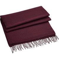 Beechfield Men's Classic Woven Scarf in Burgundy