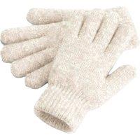 Beechfield Men's Cosy Ribbed Cuff Gloves in Beige