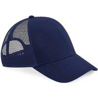 Beechfield Men's Cotton Trucker Cap in Navy