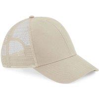Beechfield Men's Cotton Trucker Cap in Light Sand