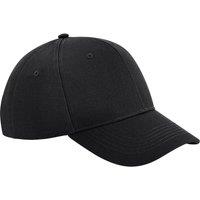 Beechfield Men's Ultimate 6 Panel Cap in Black