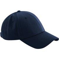 Beechfield Men's Air-Mesh 6 Panel Baseball Cap in Navy