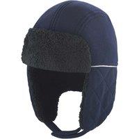 Result Men's Trapper Hat in Navy | Size: Large/XL