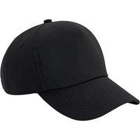Beechfield Men's Authentic 5 Panel Cap in Black