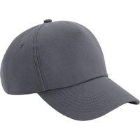 Beechfield Men's Authentic 5 Panel Cap in Dark Grey