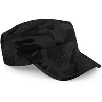 Beechfield Men's Camo Army Cap in Midnight