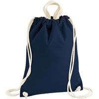 Westford Mill Men's Nautical Plain Drawstring Bag in Navy