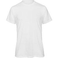 B&C Men's Sublimation T-Shirt in White | Size: Small