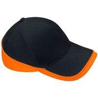 Beechfield Men's Teamwear Competition Cap in True Black