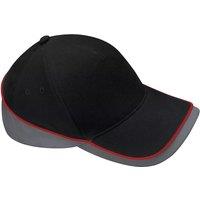 Beechfield Men's Teamwear Competition Cap in Black