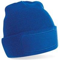 Beechfield Men's Original Patch Beanie in Pale Blue