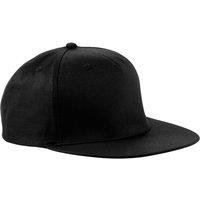 Beechfield Men's Rapper Snapback Cap in Black