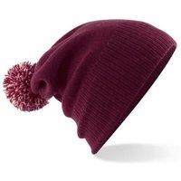 Beechfield Men's Snowstar Beanie in Burgundy