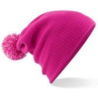 Beechfield Men's Snowstar Beanie in Fuchsia