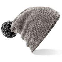 Beechfield Men's Snowstar Beanie in Mid Grey