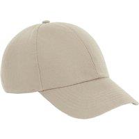 Beechfield Men's Cotton Baseball Cap in Light Sand
