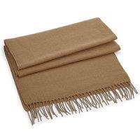 Beechfield Men's Classic Woven Scarf in Light Brown