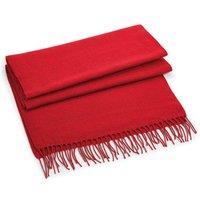 Beechfield Men's Classic Woven Scarf in Red