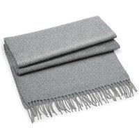 Beechfield Men's Classic Woven Scarf in Grey