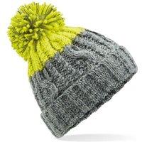 Beechfield Men's Apres Beanie in Light Grey