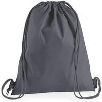 Westford Mill Men's Drawstring Bag in Dark Grey